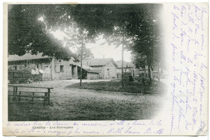Besançon - Chailluz - Les Barraques [image fixe] , 1897/1901