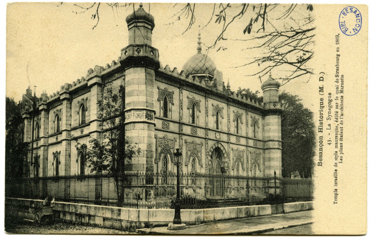 La Synagogue [image fixe] , Besancon : Collection artistique - Cliché Ch. Leroux, 1910/1912