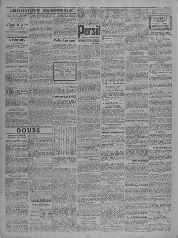 24/11/1938 - Le petit comtois [Texte imprimé] : journal républicain démocratique quotidien