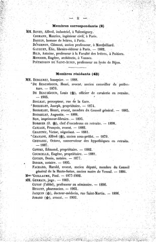 01/01/1905 - Bulletin de la Société d'agriculture, sciences et arts du département de la Haute-Saône [Texte imprimé]