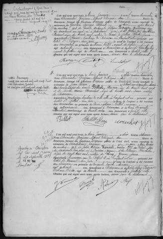 Registre des naissances, 1903