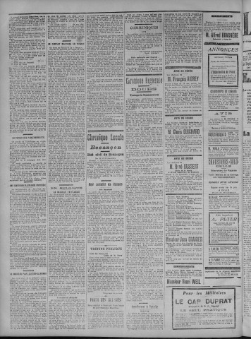 17/11/1914 - La Dépêche républicaine de Franche-Comté [Texte imprimé]