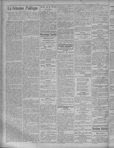 26/06/1910 - La Dépêche républicaine de Franche-Comté [Texte imprimé]
