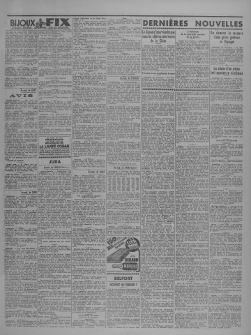23/11/1933 - Le petit comtois [Texte imprimé] : journal républicain démocratique quotidien