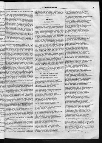 30/03/1844 - Le Franc-comtois - Journal de Besançon et des trois départements
