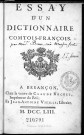 Essai d'un dictionnaire comtois-francais par Mad. Brun