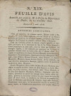 03/04/1808 - Feuille d'avis autorisée par arrêté de M. le Préfet du département du Doubs