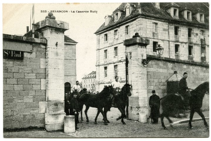 Besançon. La Caserne Ruty [image fixe] , 1904/1930