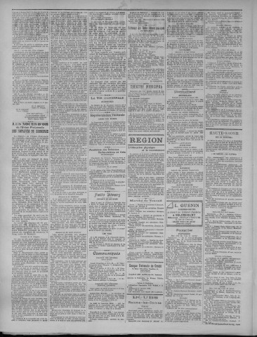16/01/1922 - La Dépêche républicaine de Franche-Comté [Texte imprimé]