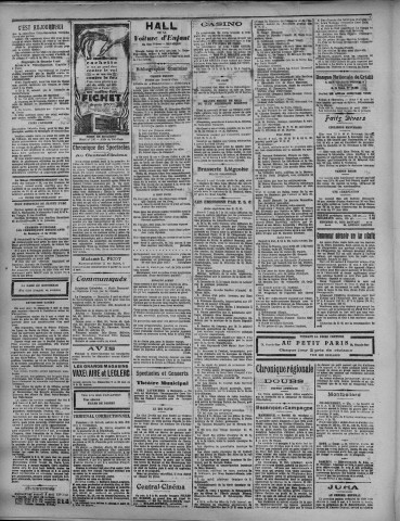 08/05/1926 - La Dépêche républicaine de Franche-Comté [Texte imprimé]
