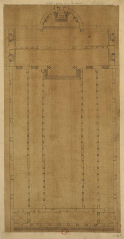 Plan de Saint-Paul à Rome hors les murs [Dessin] , [S.l.] : [s.n.], [1750-1799]