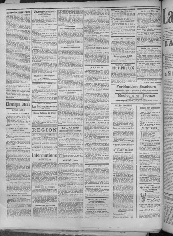 05/02/1918 - La Dépêche républicaine de Franche-Comté [Texte imprimé]