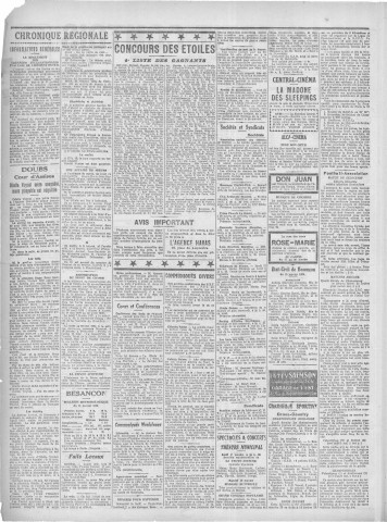16/01/1929 - Le petit comtois [Texte imprimé] : journal républicain démocratique quotidien