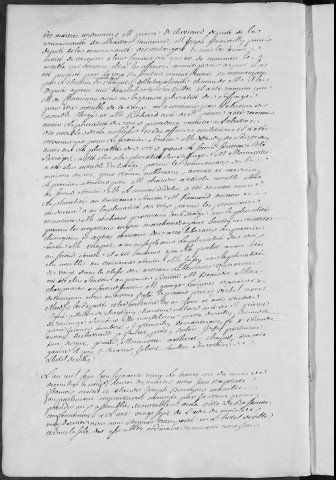 Registre des délibérations municipales
Délibérations des notables réunis au corps municipal 29 décembre 1765 - 6 janvier 1767