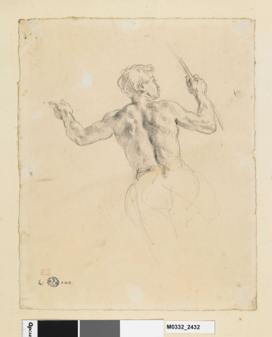 Étude pour un berger de "La lutte de Jacob et l'Ange"