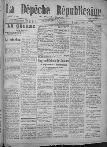 28/12/1917 - La Dépêche républicaine de Franche-Comté [Texte imprimé]