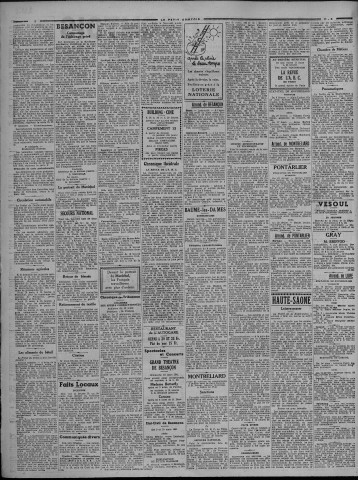 10/03/1941 - Le petit comtois [Texte imprimé] : journal républicain démocratique quotidien