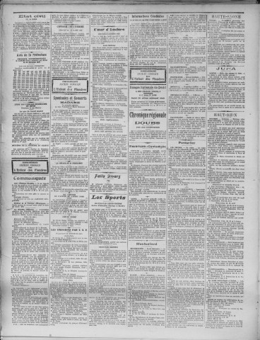 25/03/1925 - La Dépêche républicaine de Franche-Comté [Texte imprimé]