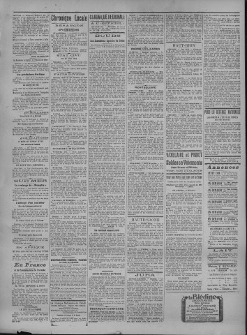 01/09/1916 - La Dépêche républicaine de Franche-Comté [Texte imprimé]