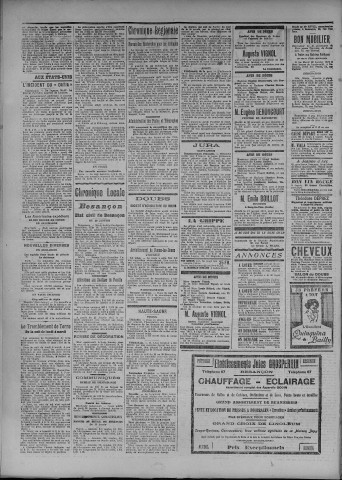 21/01/1915 - La Dépêche républicaine de Franche-Comté [Texte imprimé]