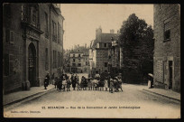 Besançon - Rue de la Convention et Jardin Archéologique [image fixe] , Besançon : Raffin, éditeur, 1909/1922