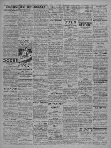 10/04/1940 - Le petit comtois [Texte imprimé] : journal républicain démocratique quotidien