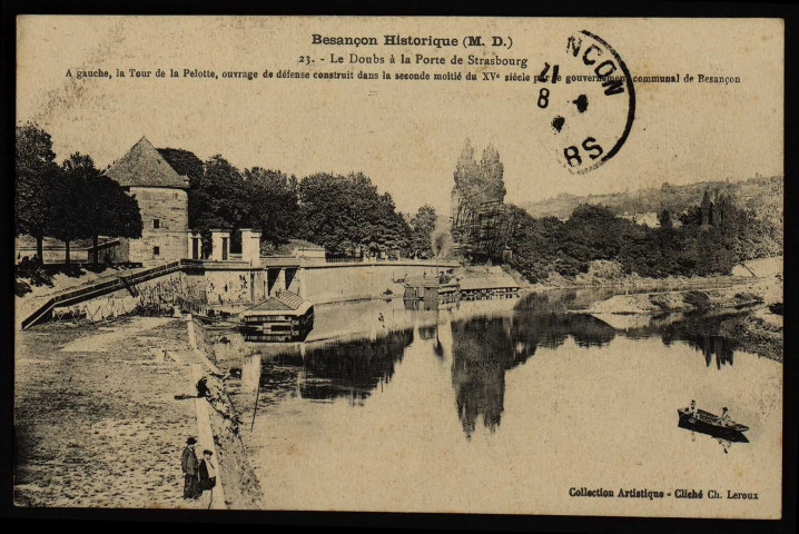 Le Doubs à la Porte de Strasbourg [image fixe] , 1904/1917