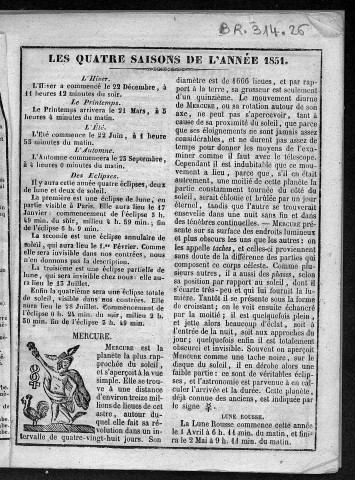 Le Grand messager boiteux algérien [Texte imprimé] , Montbéliard : Deckherr, 1837-1914