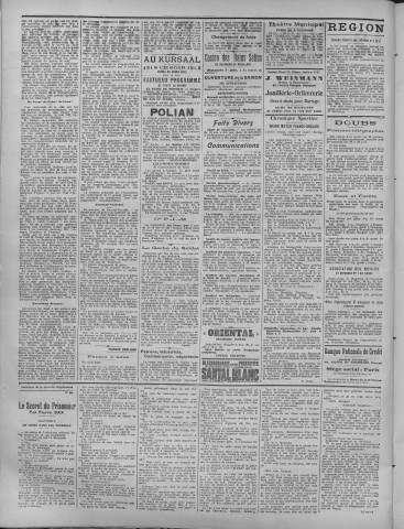 29/05/1919 - La Dépêche républicaine de Franche-Comté [Texte imprimé]