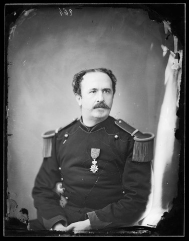 Portrait d'un militaire