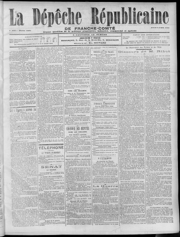 06/04/1905 - La Dépêche républicaine de Franche-Comté [Texte imprimé]