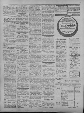 23/03/1920 - La Dépêche républicaine de Franche-Comté [Texte imprimé]