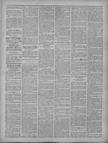 13/07/1920 - La Dépêche républicaine de Franche-Comté [Texte imprimé]