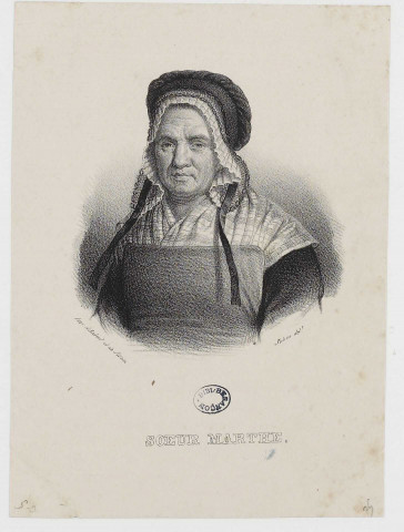 Soeur Marthe [image fixe] / Julien del.  ; Impr. d'Aubert et de Junca 1800/1899