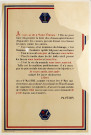 Premier mai 1941 : fête nationale du Travail, affiche