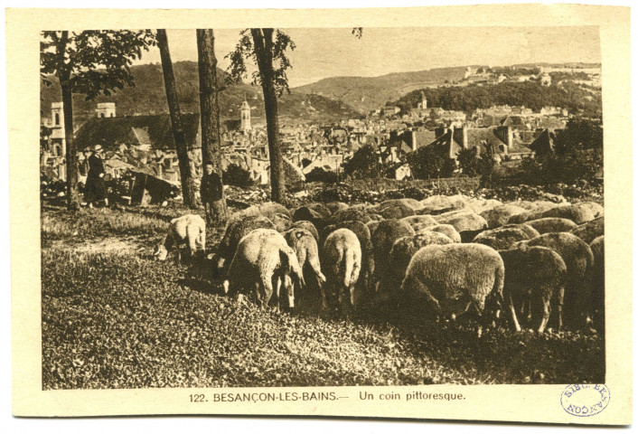 Besançon-les-Bains. - Un coin pittoresque [image fixe] , Besançon : Helio Pequignot, 1904/1930