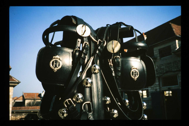 Haras nationaux de Besançon : harnachement et sellerie.