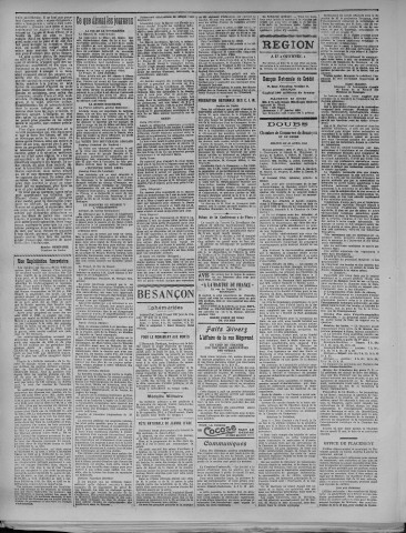 15/05/1922 - La Dépêche républicaine de Franche-Comté [Texte imprimé]