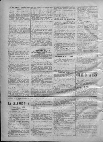 28/05/1887 - La Franche-Comté : journal politique de la région de l'Est