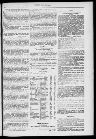 22/08/1874 - L'Union franc-comtoise [Texte imprimé]