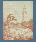 Tour de Pocancy à Bourray-sur-Jouine , [France : Paris], [vers 1780]