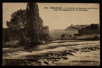 Besançon - Le Doubs au Barrage de St-Paul. - L'Ile des Moineaux et la Citadelle [image fixe] , Besançon : Etablissements C. Lardier - Besançon (Doubs), 1904/1930