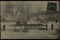 L'Aéroplane du Lieutenant Aviateur REMY au Polygone de Besançon. [image fixe] , 1904/1911