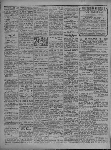 03/10/1930 - Le petit comtois [Texte imprimé] : journal républicain démocratique quotidien
