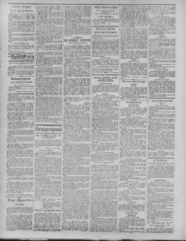 07/06/1922 - La Dépêche républicaine de Franche-Comté [Texte imprimé]