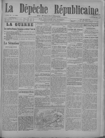 03/06/1918 - La Dépêche républicaine de Franche-Comté [Texte imprimé]