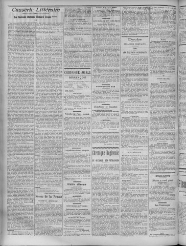 28/09/1908 - La Dépêche républicaine de Franche-Comté [Texte imprimé]