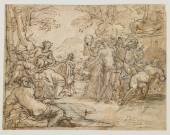 Bacchus et Midas à la source du Pactole