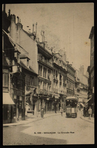 Besançon - La Grande-Rue [image fixe]