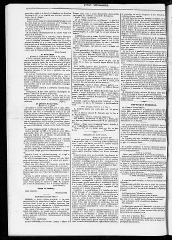 18/11/1881 - L'Union franc-comtoise [Texte imprimé]
